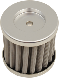 Flo® Stainless Steel  Oil Filter Chrome, 1, nordicamoto.ro