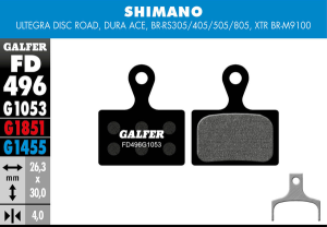 G1053 Standard Brake Pads, 1, nordicamoto.ro
