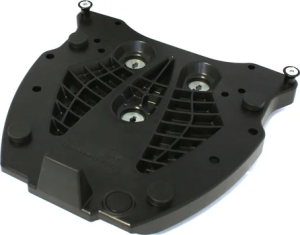 Adaptor pentru portbagaj din aluminiu, negru, 1, nordicamoto.ro