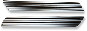 Saddlebag Latch Inserts Silver