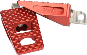 Footpegs P-54 Dyna Red Red, 3, nordicamoto.ro
