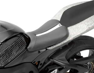 Solo Seat Gel-channel - Track Front Saddlehyde|saddlegel Carbon Look Black, Silver, 2, nordicamoto.ro