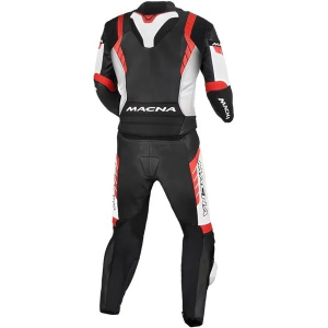 Combinezon de piele 2 piese MACNA VARSHALL Negru 52, 2, nordicamoto.ro