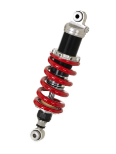 Emulsion Mono Gas Shock Adjustable Length Silver, Red, Black