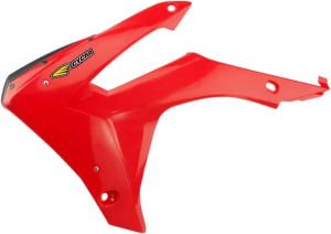 Powerflow Intake Radiator Shrouds Red