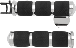 3-ring Air Cushioned Grips Black, 1, nordicamoto.ro