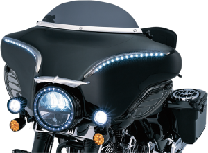 Steel Fairing/windshield Trim Silver