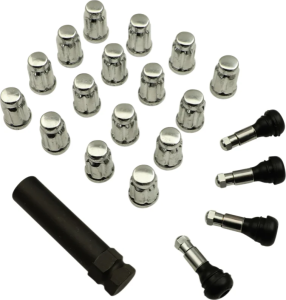 Splined Lug Nut Silver 