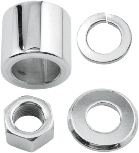 Axle Spacer/nut Kit Silver, 1, nordicamoto.ro