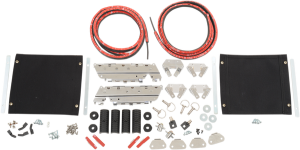 Saddlebag Hardware Kit Silver