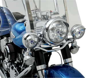 Visors For Headlights & Spotlights Chrome, 2, nordicamoto.ro