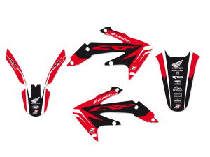 Dream 4 Graphics Kit Black, Red, White