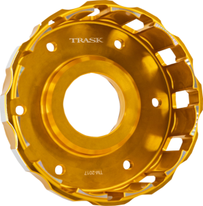 Billet Clutch Basket Gold, Anodized 