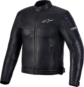 Revern Leather Jacket Black, nordicamoto.ro