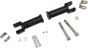 Passenger Footpeg Mount Kits Black