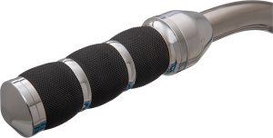 3-ring Air Cushioned Grips Black, 1, nordicamoto.ro