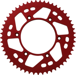 MOOSE RACING Rear Aluminum Sprocket Red, 3, nordicamoto.ro