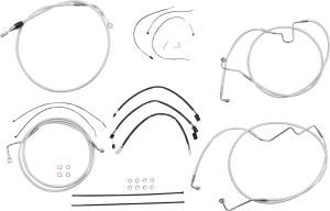 Sterling Chromite Ii® Designer Handlebar Installation Kit Silver, 1, nordicamoto.ro