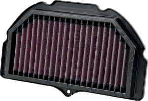 Sportbike Race-spec High-flow Air Filter Black, Red, 1, nordicamoto.ro