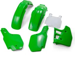 Full Body Replacement Plastic Kit Green, White