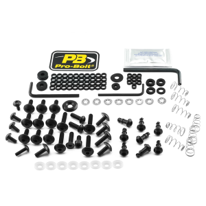 Fairing Bolt Kit For Yamaha Black
