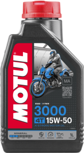 Ulei motor 4T MOTUL 3000 15W50 1L, nordicamoto.ro