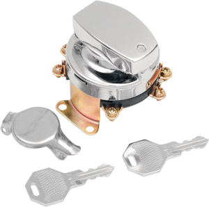 Ignition Switch For Fat Bob Dash Chrome, 1, nordicamoto.ro