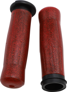 Old School Rubber Grips Red, 2, nordicamoto.ro