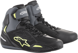 Ghete Alpinestars Faster-3 Drystar Black/Gray/Yellow
