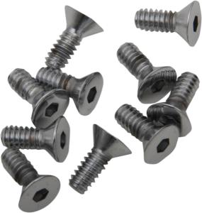 Countersunk Socket-head Bolts Silver, 2, nordicamoto.ro