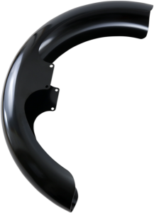 Hugger Series Front Fender Black, 2, nordicamoto.ro