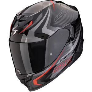 Casca integrala SCORPION EXO-520 EVO AIR TERRA XS Negru/Argintiu/Alb, 2, nordicamoto.ro