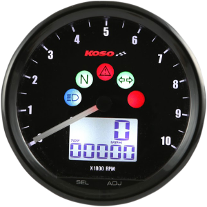 Multi-function Meter Black, 1, nordicamoto.ro