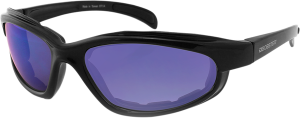 Fat Boy Gloss Black Sunglasses Black Medium Frame, 2, nordicamoto.ro