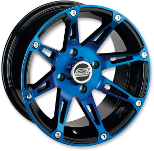 387x Wheel Blue, Black 12 x 8, 2, nordicamoto.ro