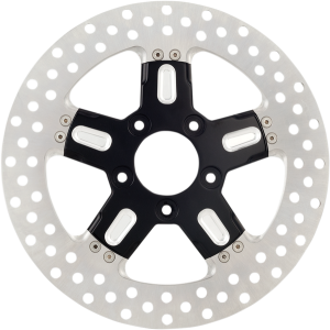 Two-piece Brake Rotor Black, Silver, Matte, 1, nordicamoto.ro