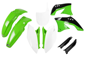 Body Kit Kxf450 '10-11 Black, Green, White