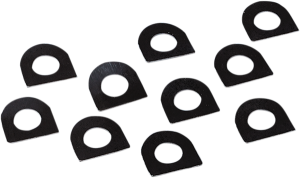 Footpeg Spring Washers Black