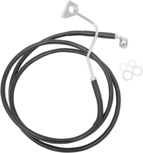 Stainless Steel Brake Line Kit Black, 1, nordicamoto.ro