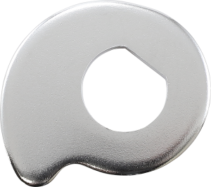 Chrome Axle Nuts And Washers Chrome, 1, nordicamoto.ro