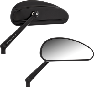 Downdraft Mirror Black, Anodized
