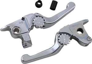 Anthem Shorty Lever Set Silver, 1, nordicamoto.ro
