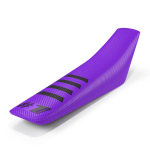 Husă Universală pentru Șa ONEGRIPPER RIBBED Mov/Negru – Enduro & Motocross, nordicamoto.ro