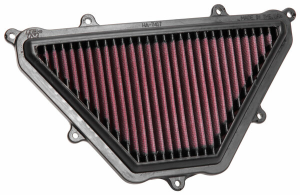 High-flow Air Filter Black, Red
