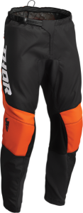 Pantaloni Thor Sector Chev Charcoal/Orange