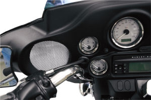 Front Speaker Grilles Aluminum