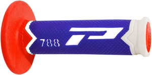 Triple Density Grips Blue, Red, White, 1, nordicamoto.ro