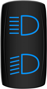 Rocker Switch Black 