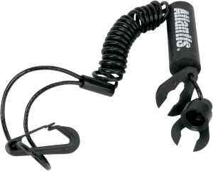Multi-end Floating Lanyard Black, White, 1, nordicamoto.ro