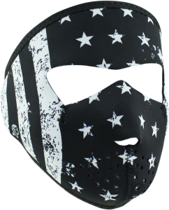 Neoprene Full-face Mask Black, White S, 1, nordicamoto.ro